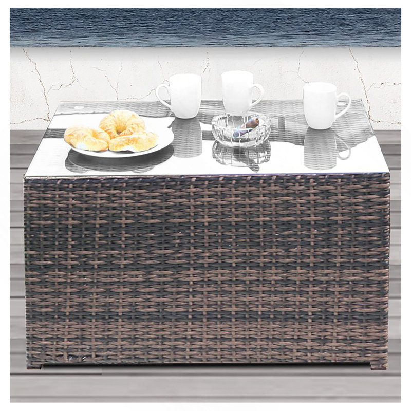 Fully Assembled Coffee Table (Brown)