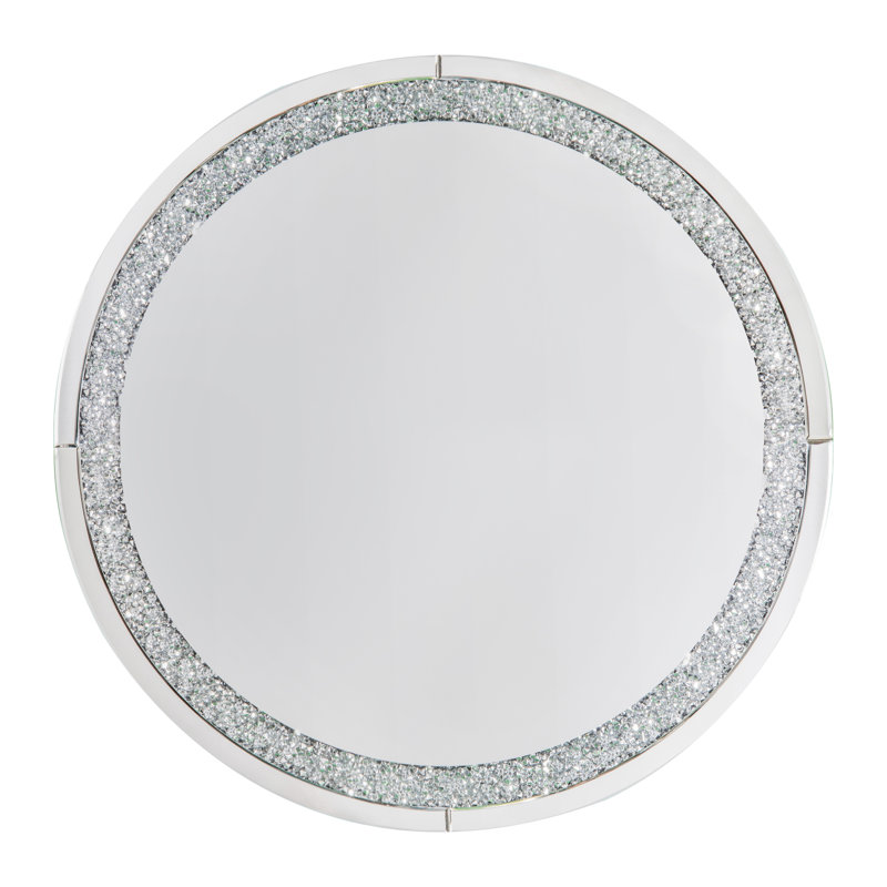 Burrell Glass Flat Wall Mirror