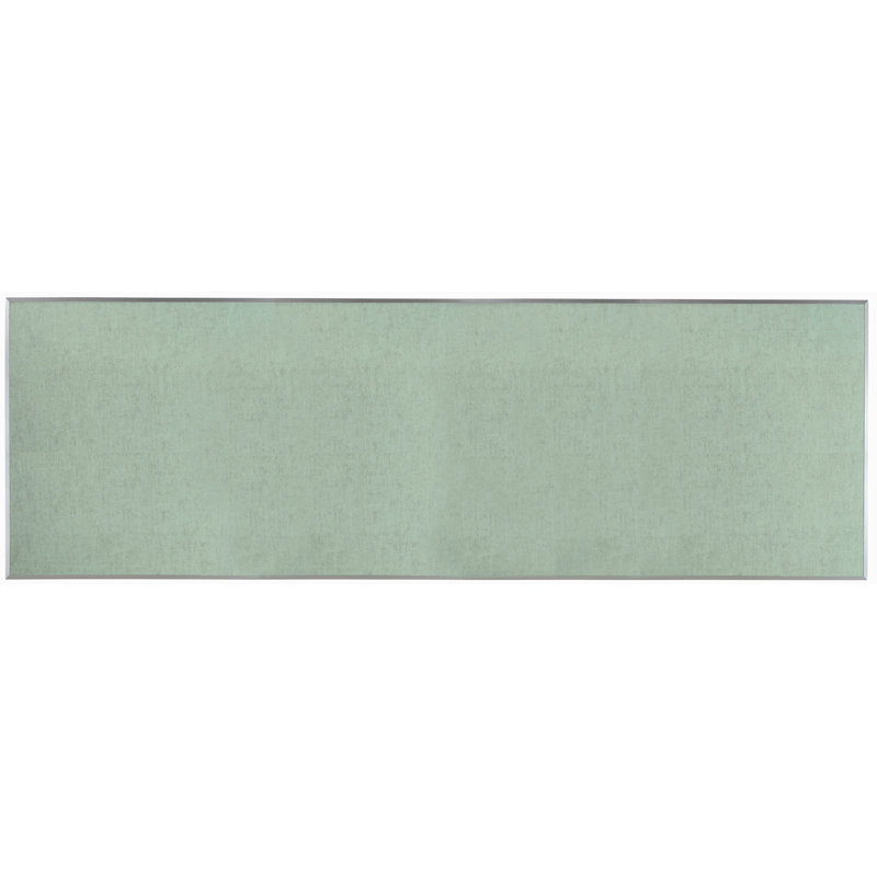 Tableau d'affichage mural en toile de jute, 48 po x 144 po, Vert