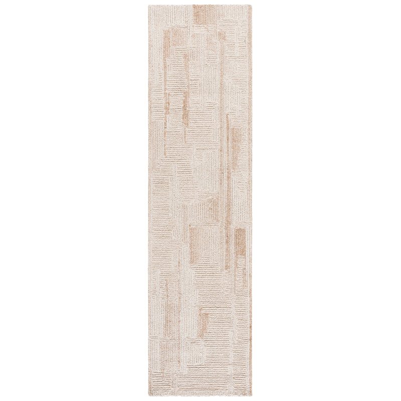 Harvest Hand Tufted Wool Abstract Indoor Rug, Runner 2'3" x 9'