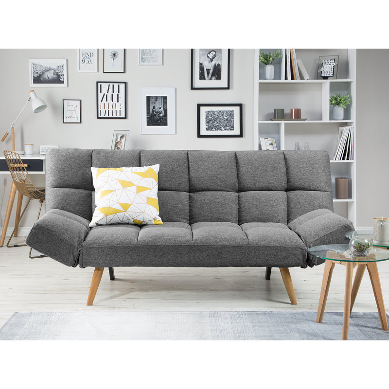 Adeliza 3 Seater Sofa Bed, Dark Grey