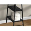 Bureau d'ordinateur Allyssa, bureau personnel, ordinateur portable, tablettes de rangement, L 48 po, bureau, métal, stratifié-557255342