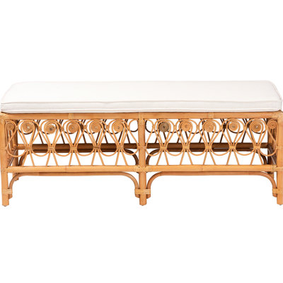 Banc rectangulaire Natural Bohemian