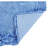 Zilla 100% Cotton Tufted Bath Rug, Ultra Soft & Absorbent, Non-Slip Spray Latex Backing, Luxurious Ruffle Border, 30" Round, Blue-1042081291