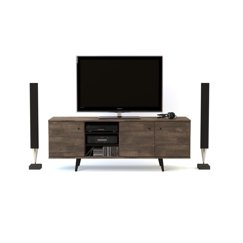 Atsushi Unfinished TV Stand for TVs up to 70"