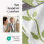 Ensemble de serviettes en jacquard teint en fil et en coton 6 pièces Modern fils modernes - 100% coton, à séchage rapide et bain absorbant-139768954
