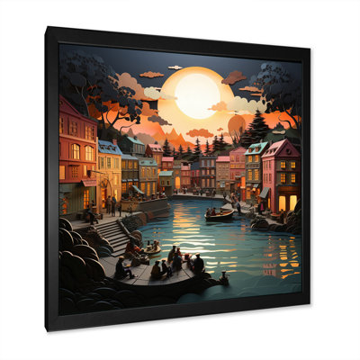 " Port Harbor Symphony Papercut II "