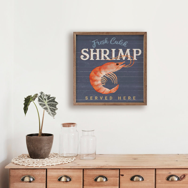 Fresh Catch Shrimp, H 4 po x l 4 po