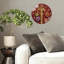 Horloge murale en verre Glittery