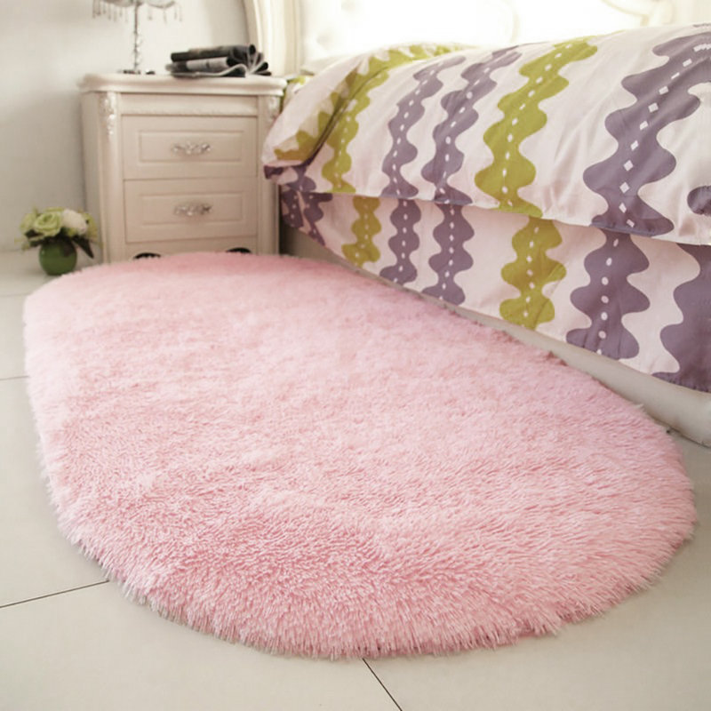 Bendel Handmade Shag Pink Rug, Novelty 100 x 180cm