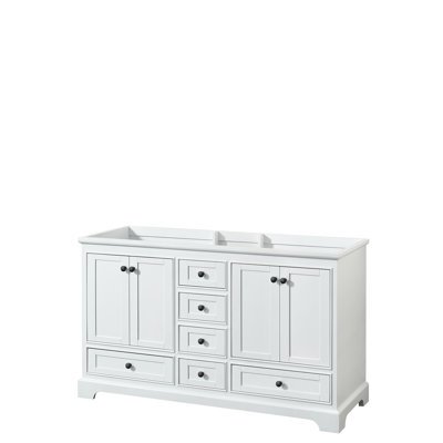 Deborah 59.25'' Double Bathroom Vanity Base Only