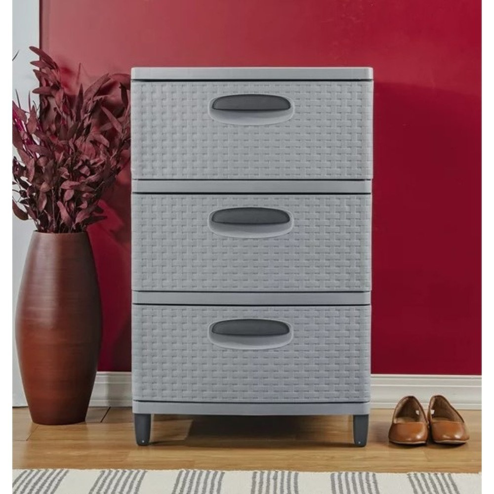 Sterilite weave store 3 drawer