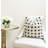 Velvet Domino Throw Pillow Cover-108655385-113114581