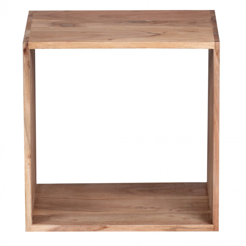 Marshfield Solid Wood Pedestal End Table