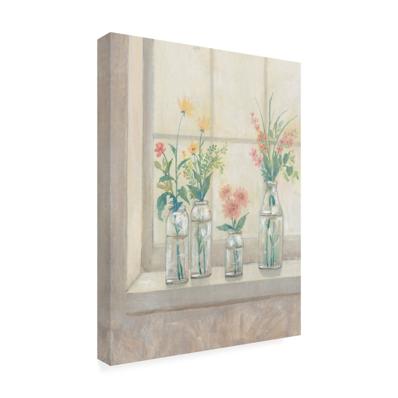 «Sunlight Morning II» par Timothy O 'Toole - peinture sur toile tendue, H 19 po x l 14 po x P 2 po