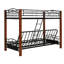 Lit superposé simple futon Aairah