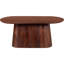 Solid Wood Base Dining Table