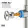 Cass 13 in. H Single-Handle High-Arc Widespread Bridge Kitchen Faucet with Pull-Out Side Sprayer