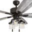 Ventilateur de plafond 52 po avec ensemble d'éclairage Curran-241581037