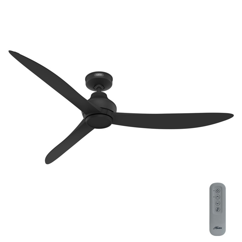 Hunter 60 inch Mazzini ENERGY STAR® Damp Rated Ceiling Fan and Handheld Remote