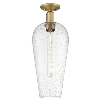 Downtown Urban - Bentley - 1 Light 8" Semi-Flush Mount 