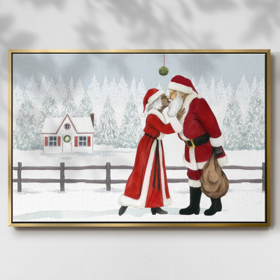 Toile tendue avec châssis en A, collection Christmas Love