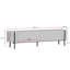 Unfinished TV Stand for TVs up to 70" with Fireplace Included