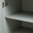 Tall And Wide Storage Cabinet With Doors For Bathroom/Office, Three Drawers, Grey(Old SKU:WF299285AAG)-646133313