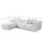 Canapé d'angle modulaire Cloud 107,9 po avec méridienne en L, canapé moderne et minimaliste rembourré pour salon et chambre, canapé d'angle profond, aucun assemblage requis