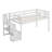Loft Bed With Built-In Staircase-259006507