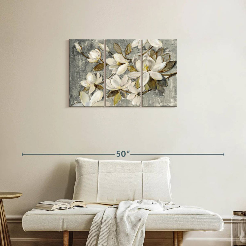 Harnek Magnolia Simplicité Neutre, H 20 po x l 33 po