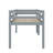 Twin Elevated Loft Bed Comes With Ladder-1788968136