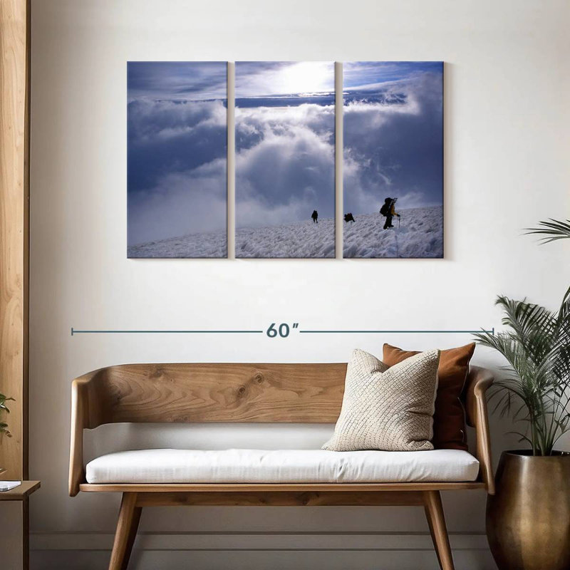 Mount Rainier Ice Climbing, 28" H x 45" W