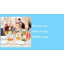 White and Gold Party Tableware, 81pcs Foil Polka Dots Tableware Set