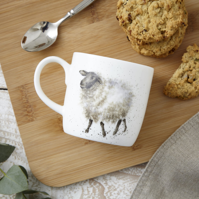 Wrendale Designs, Fine Bone China - The Woolly Jumper (Sheep) Mug