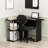 41.14'' W L-Shaped Computer Desk with Bookshelf-782790766