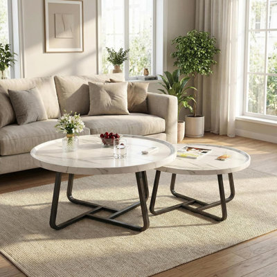 Nesting Coffee Table Set of 2