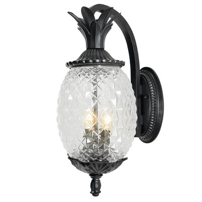 Lanterne murale d'extérieur à 1 ampoule H 18 po Arlesey