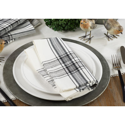 Chamblee Cotton Plaid Square Napkin