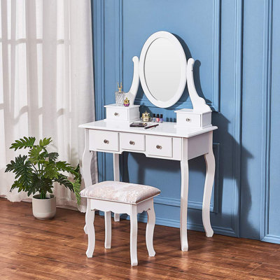 Bomford Dressing Table with Mirror