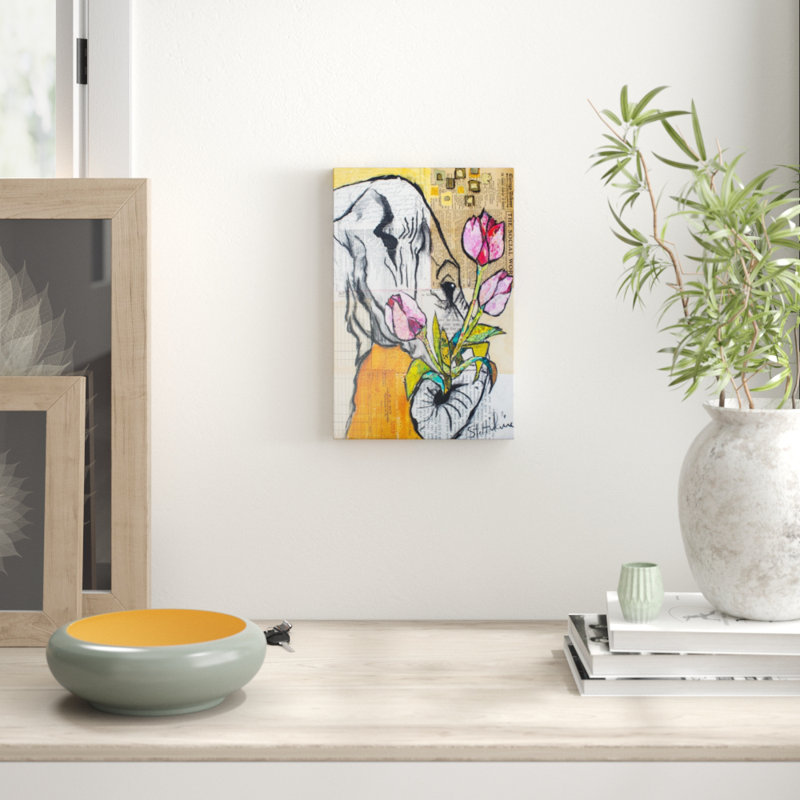 Elizabeth St. Hilaire - Wrapped Canvas Painting, 45cm H x 30cm W x 3.81cm D