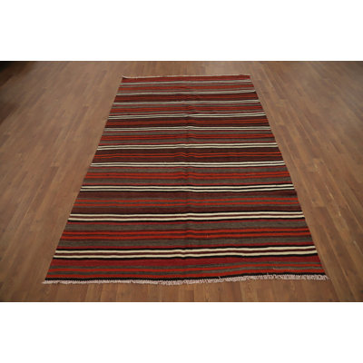 Tapis kilim à teinture végétale 5 x 9