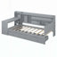 Lit de jour polyvalent pour lit simple avec trois tiroirs, ports USB et bureau, idéal pour une vie confortable et une utilisation efficace de l'espace-1186946552-1186946554