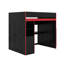 Lit mezzanine double avec bureau et rangement-1893806428