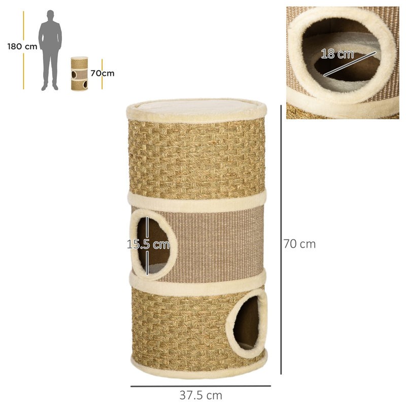 177.8cm H Cat Tree