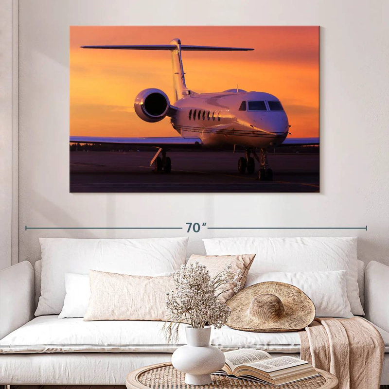 Avion d'affaires Mehar, H 34 po x l 51 po