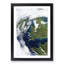 Clouds over Ireland and Great Britain - Picture Frame Photograph Print-55545782-55545788