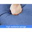 Un canapé trois places + deux chaises pivotantes + deux repose-pieds + une table d'appoint-2056785559