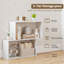 70cm H x 80cm W Geometric Bookcase-1310889297