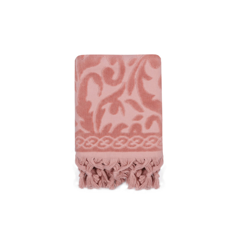 Débarbouillette 100% coton Greenburgh, Vieux rose